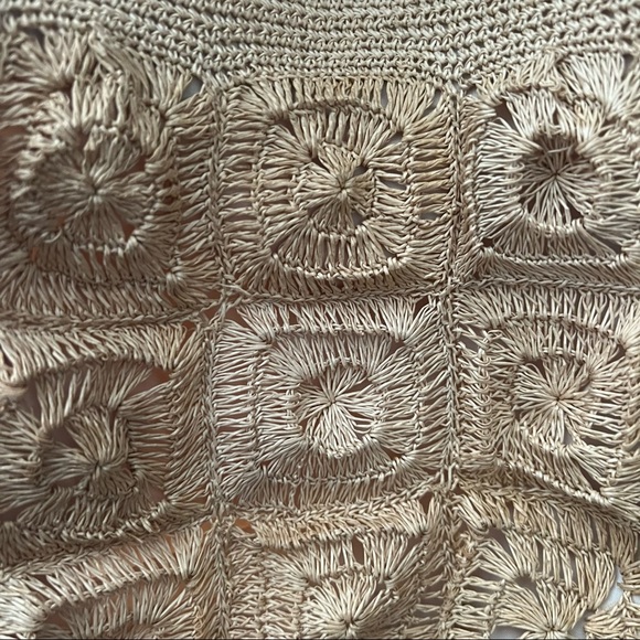 Small bohemian draw stitch handbag - Picture 5 of 6